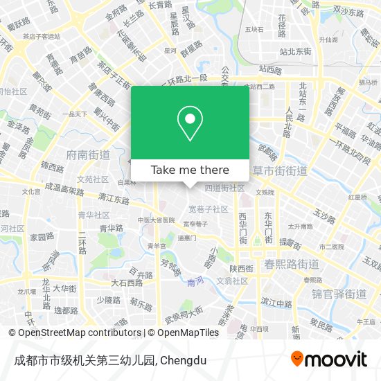 成都市市级机关第三幼儿园 map
