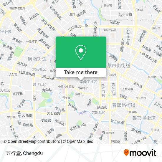 五行堂 map