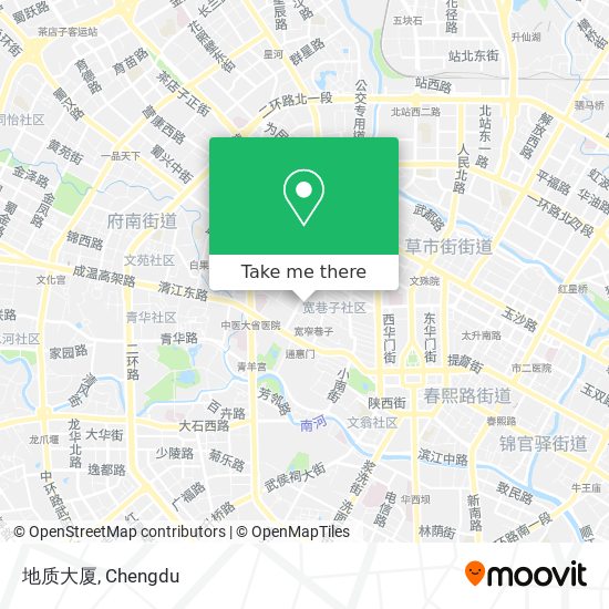 地质大厦 map