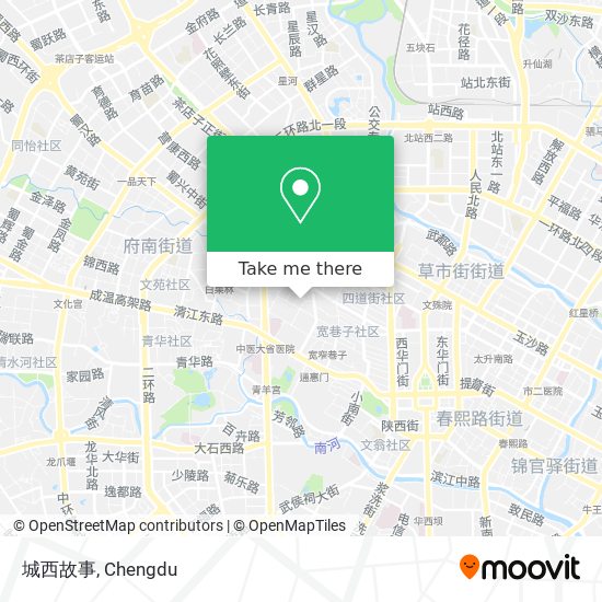 城西故事 map