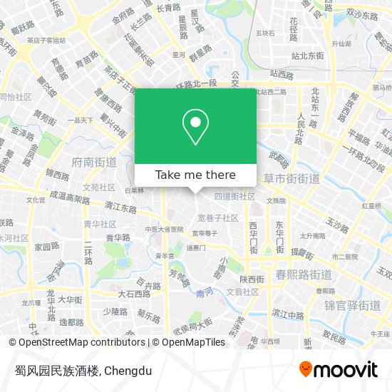 蜀风园民族酒楼 map
