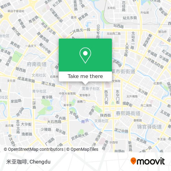 米亚咖啡 map