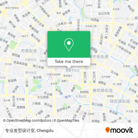 专业发型设计室 map