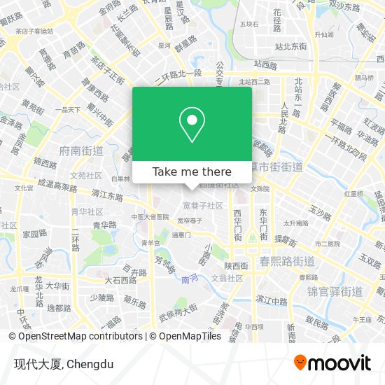现代大厦 map