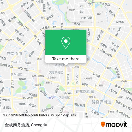 金成商务酒店 map