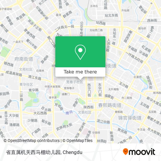 省直属机关西马棚幼儿园 map