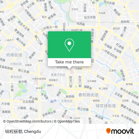 锦程丽都 map