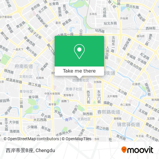西岸蒂景B座 map