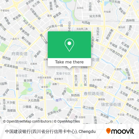 中国建设银行(四川省分行信用卡中心) map