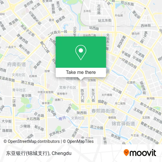 东亚银行(锦城支行) map