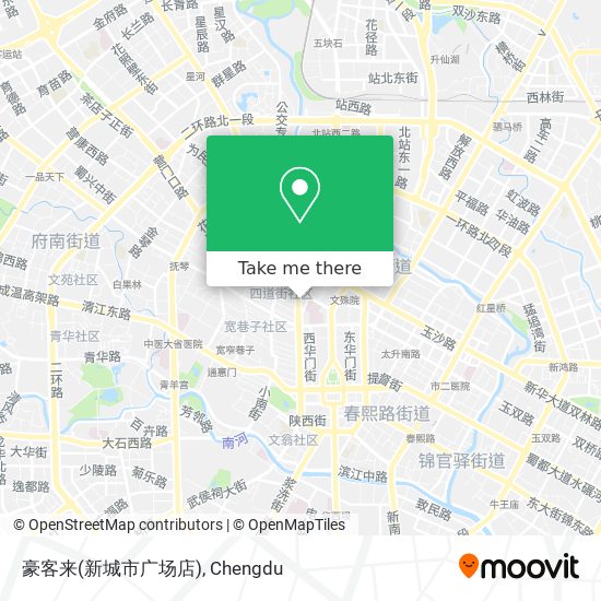 豪客来(新城市广场店) map