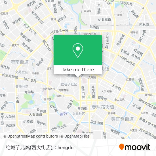 绝城芋儿鸡(西大街店) map