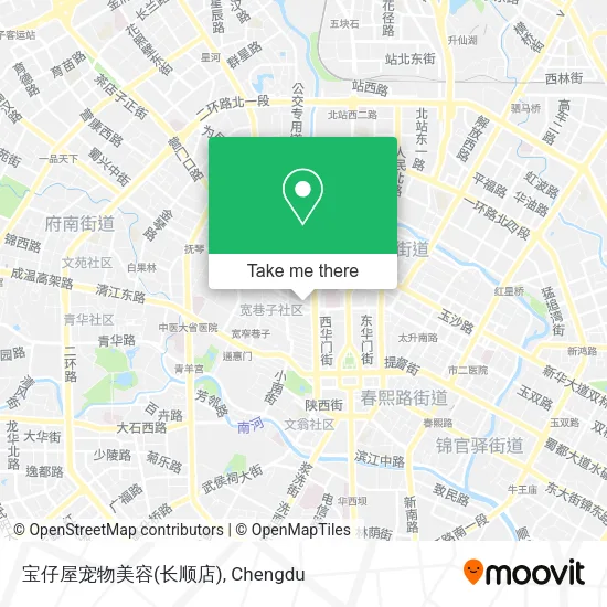 宝仔屋宠物美容(长顺店) map