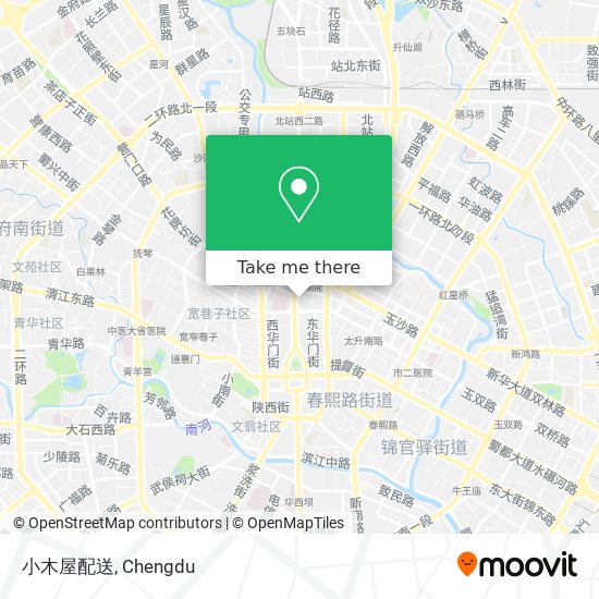 小木屋配送 map