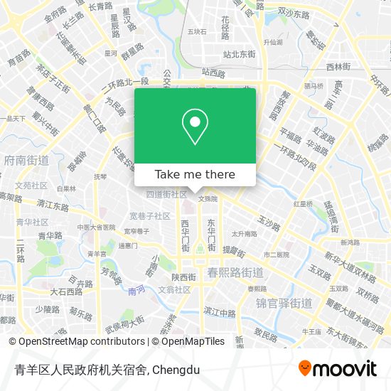 青羊区人民政府机关宿舍 map