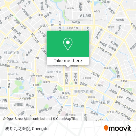 成都九龙医院 map