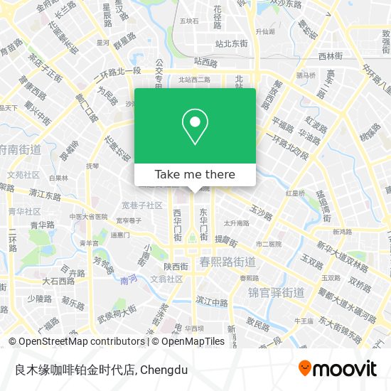 良木缘咖啡铂金时代店 map