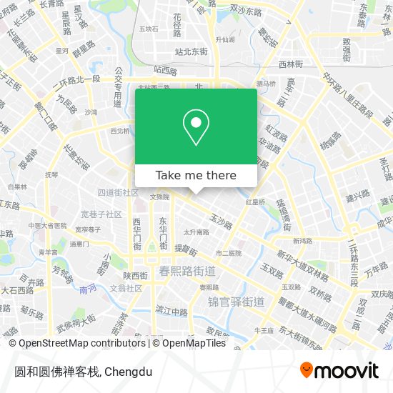 圆和圆佛禅客栈 map