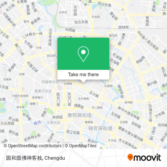 圆和圆佛禅客栈 map