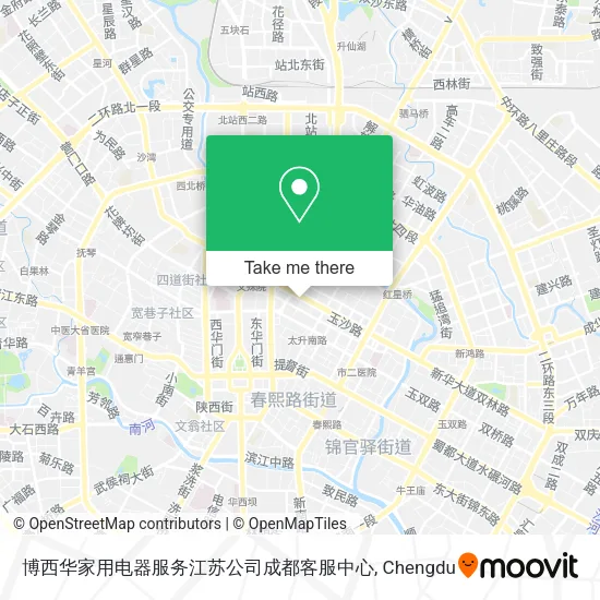 博西华家用电器服务江苏公司成都客服中心 map