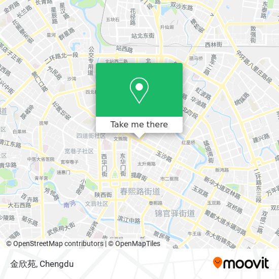 金欣苑 map