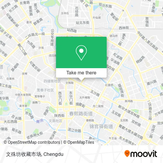 文殊坊收藏市场 map