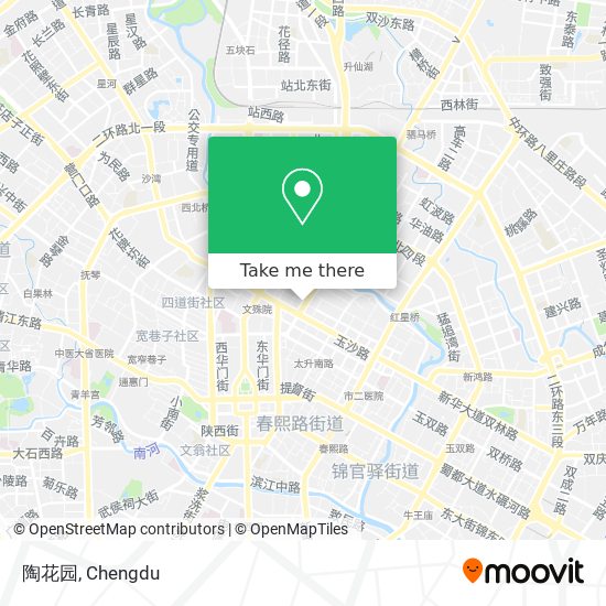 陶花园 map