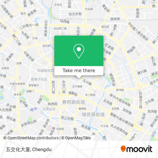 五交化大厦 map
