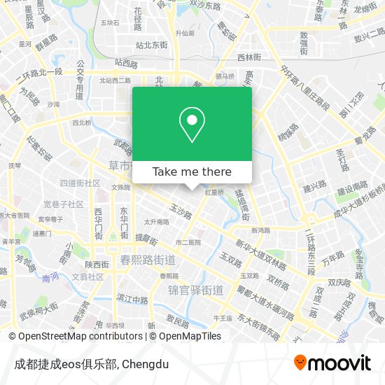 成都捷成eos俱乐部 map