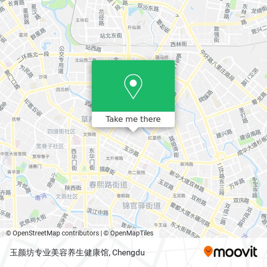 玉颜坊专业美容养生健康馆 map