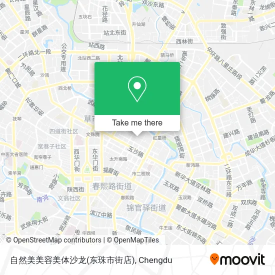 自然美美容美体沙龙(东珠市街店) map