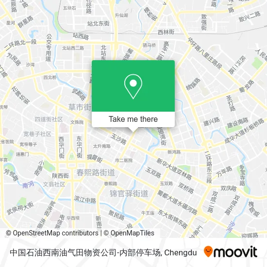 中国石油西南油气田物资公司-内部停车场 map