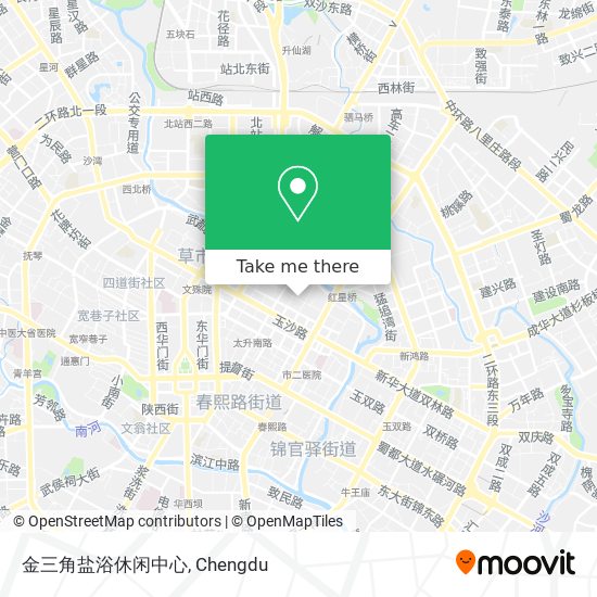 金三角盐浴休闲中心 map