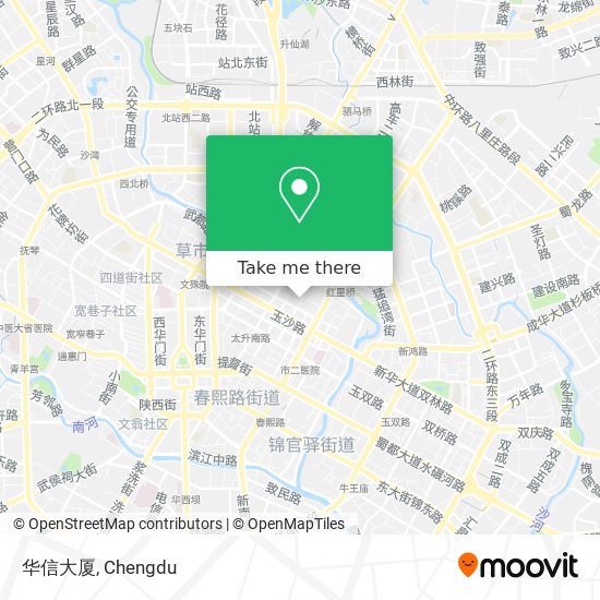 华信大厦 map