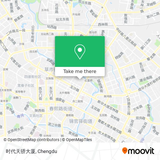 时代天骄大厦 map