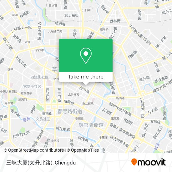 三峡大厦(太升北路) map