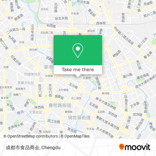 成都市食品商会 map