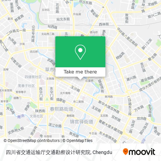 四川省交通运输厅交通勘察设计研究院 map
