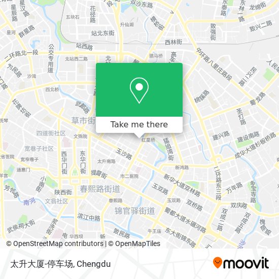 太升大厦-停车场 map