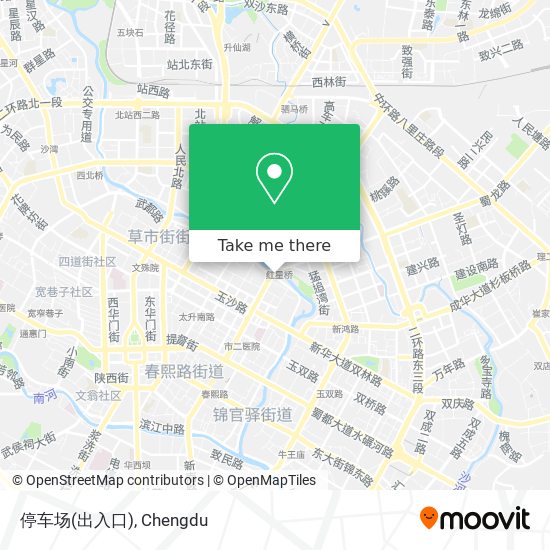 停车场(出入口) map