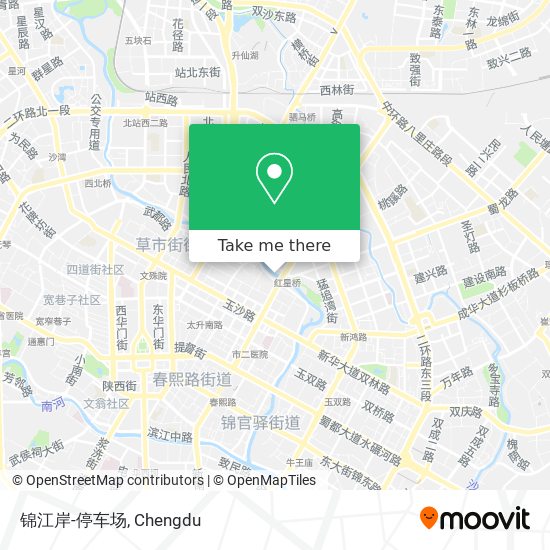 锦江岸-停车场 map