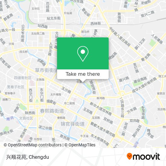 兴顺花苑 map