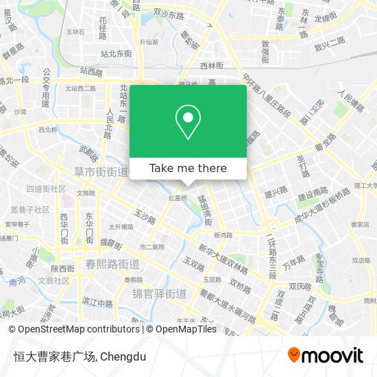 恒大曹家巷广场 map