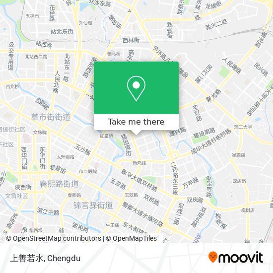 上善若水 map