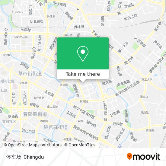 停车场 map