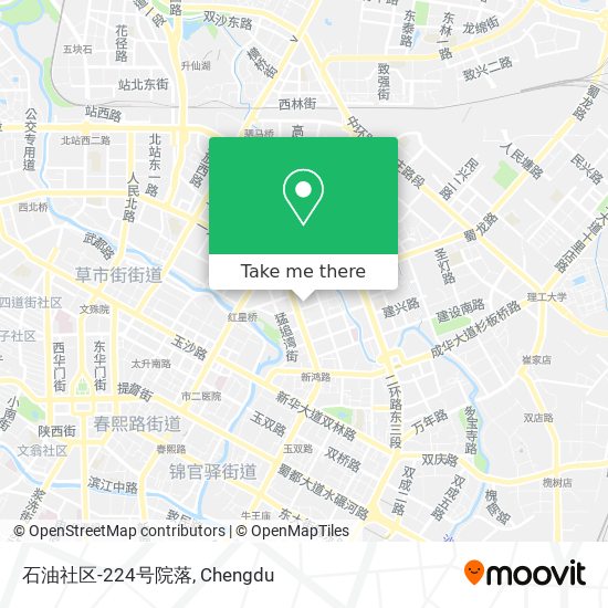 石油社区-224号院落 map