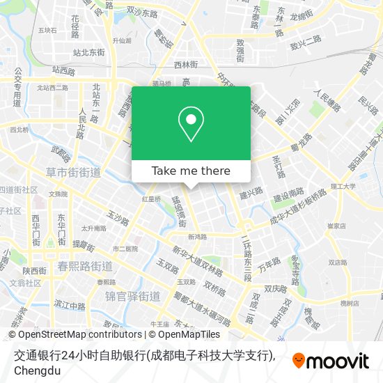 交通银行24小时自助银行(成都电子科技大学支行) map
