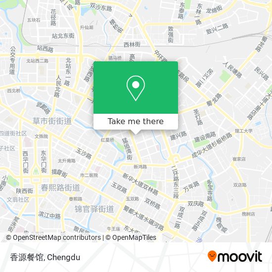 香源餐馆 map