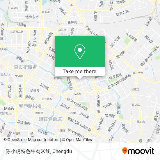 陈小虎特色牛肉米线 map
