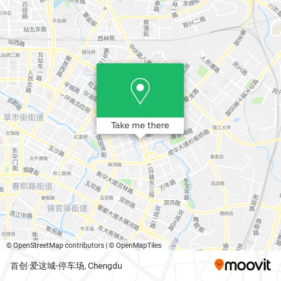 首创·爱这城-停车场 map